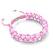 Nébuleuse rose | Argent | Bracelet Verre Double Galaxie
