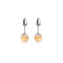 Champagne Supernova | .925 Sterling Silver | Galaxy Glass Mini Stud Earrings
