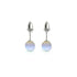 Supernova arc-en-ciel | Argent sterling .925 | Boucles d'oreilles mini clous Galaxy Glass