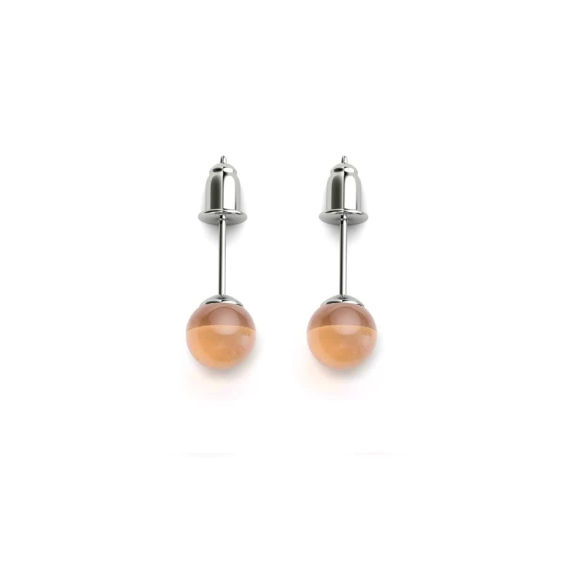 Terra | .925 Sterling Silver | Galaxy Glass Mini Stud Earrings