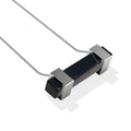 Acier inoxydable plaqué argent