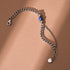 Lapis x Silver | Gemstone Chain Bracelet