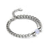Moonstone x Silver | Gemstone Chain Bracelet