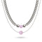 Rose Quartz x Silver | Gemstone Chain Necklace