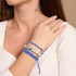 Amazonie | Argent | Bracelet Galet Pierres Précieuses