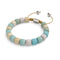 Amazonie | Argent | Bracelet macramé caillou pierre gemme