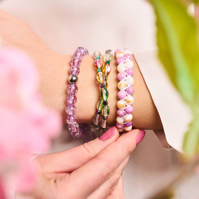 Fruit de la passion | Or 18 carats x Jade | Bracelet Vitalité