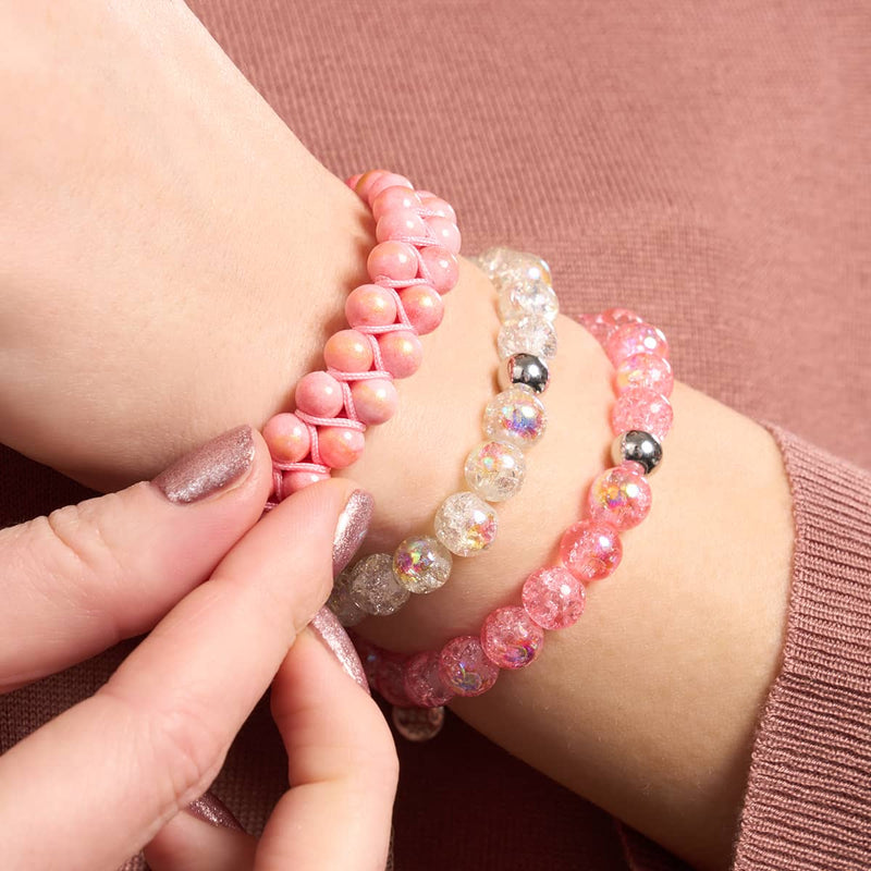 Sorbet à la fraise | Or 18 carats x Jade | Bracelet Vitalité