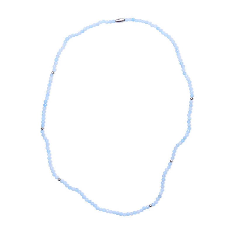Aigue-marine | Argent sterling .925 | Enveloppement de pierres précieuses