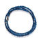 Agate bleue | Argent sterling .925 | Enveloppement de pierres précieuses