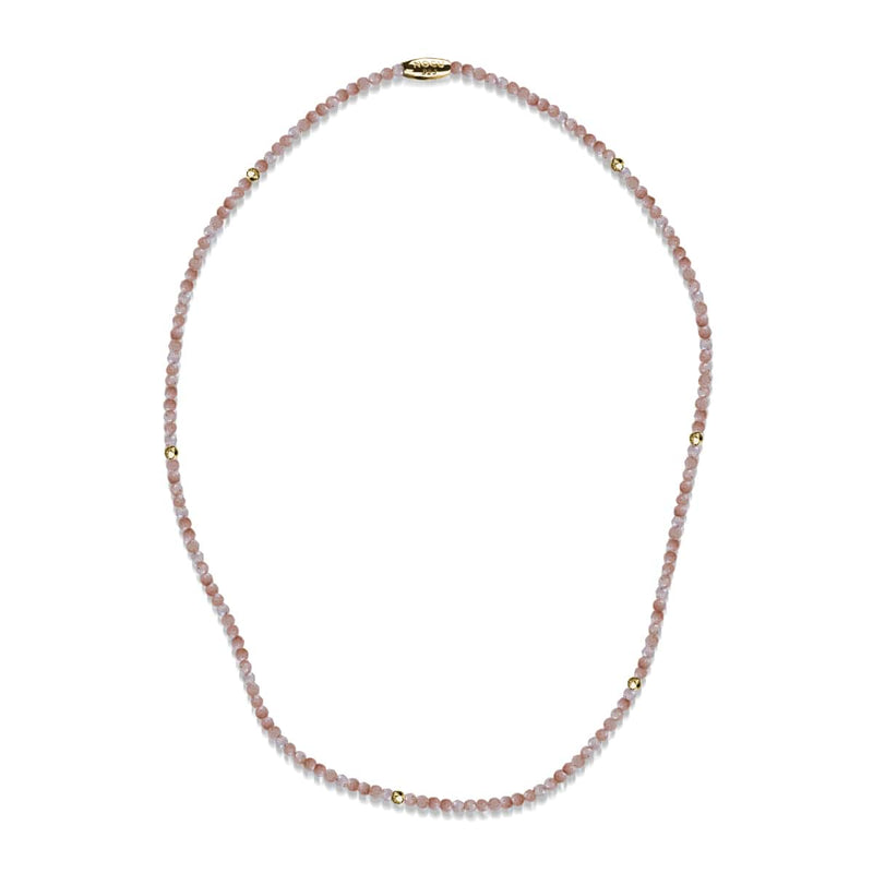 Jade Crème | Or Vermeil .925 | Enveloppement de pierres précieuses