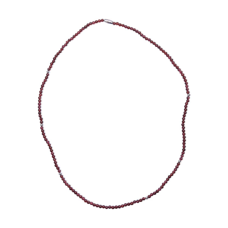 Grenat | Argent sterling .925 | Enveloppement de pierres précieuses