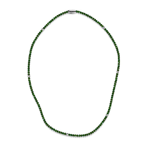 Jade Vert | Argent sterling .925 | Enveloppement de pierres précieuses