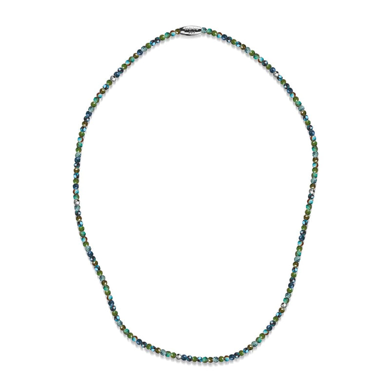 Turquoise mixte | Argent sterling .925 | Enveloppement de pierres précieuses