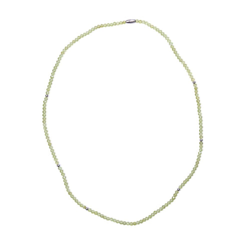 Péridot | Argent sterling .925 | Enveloppement de pierres précieuses