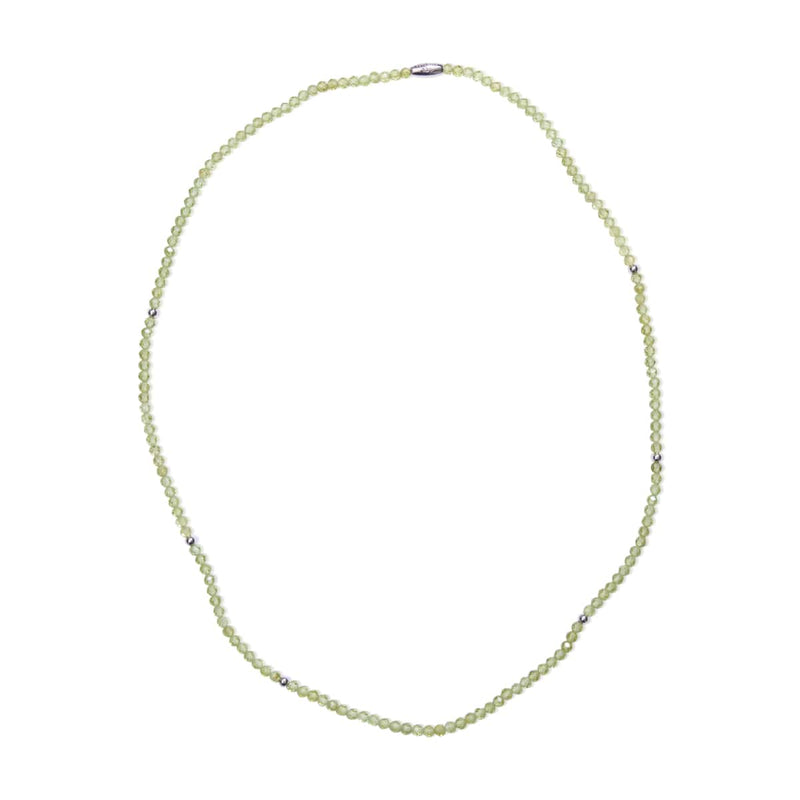 Péridot | Argent sterling .925 | Enveloppement de pierres précieuses