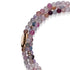 Agate arc-en-ciel | .925 Sterling Or Rose Vermeil | Enveloppement de pierres précieuses