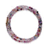 Agate arc-en-ciel | .925 Sterling Or Rose Vermeil | Enveloppement de pierres précieuses