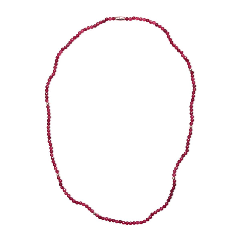 Rubis Jade | Or Rose Vermeil | Enveloppement de pierres précieuses