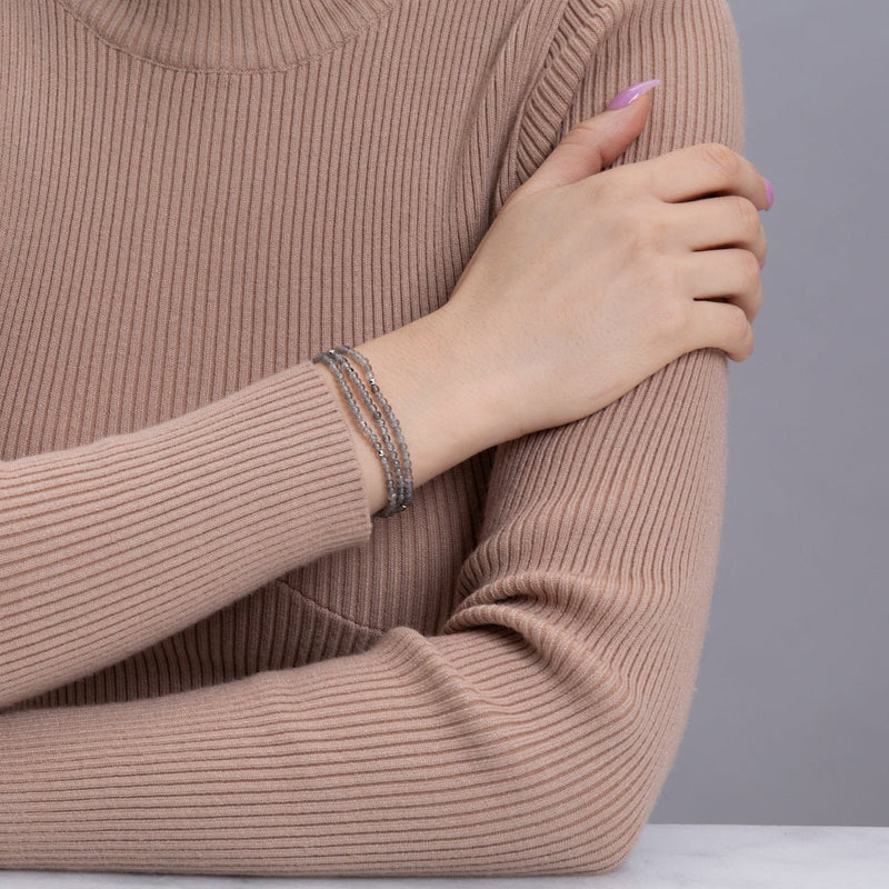 Spectrolite | .925 Sterling Silver | Gemstone Wrap