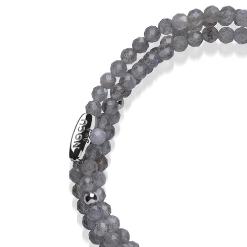 Spectrolite | Argent sterling .925 | Enveloppement de pierres précieuses