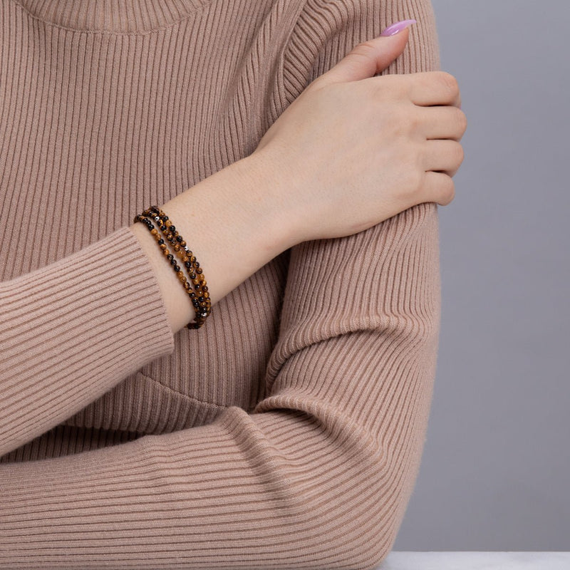 Tigers Eye | .925 Sterling Silver | Gemstone Wrap