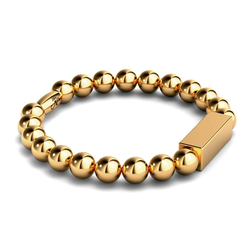 Or | Bracelet barre dorée | De luxe