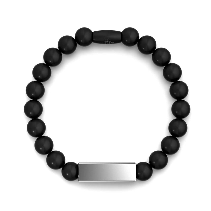 Bronze à canon | Bracelet barre dorée | De luxe