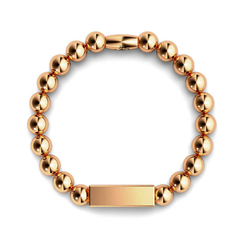Rose Gold | Gilded Bar Bracelet | Deluxe