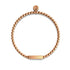 Or Rose | Bracelet barre dorée | mini