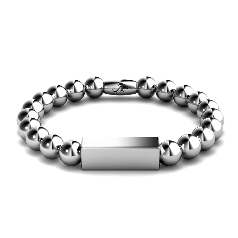 Silver | Gilded Bar Bracelet | Deluxe