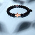 Gunmetal and 18k Rose Gold | Gilded Cross Bracelet