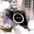 Guimauve Chrome x Blanc | Bracelet Double Verre Pailleté