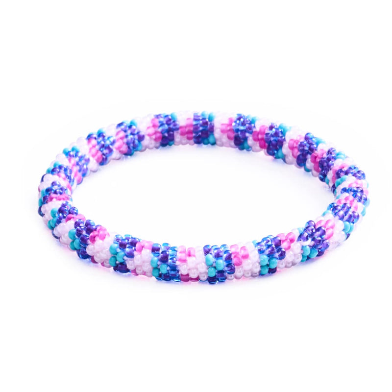 Aurore | Bracelet de perles de verre de l'Himalaya