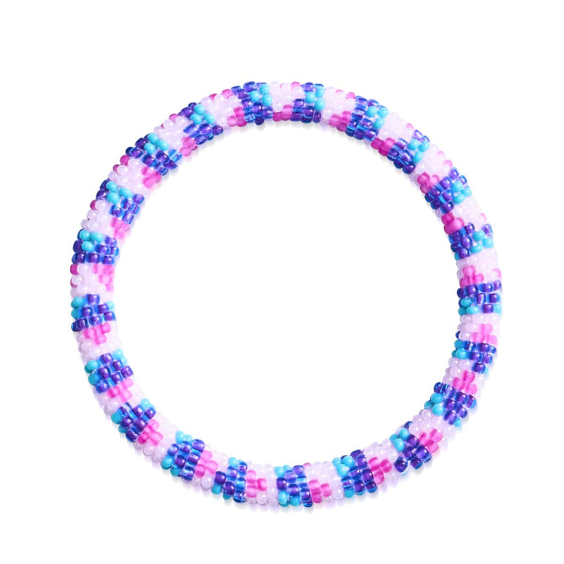 Aurore | Bracelet de perles de verre de l'Himalaya