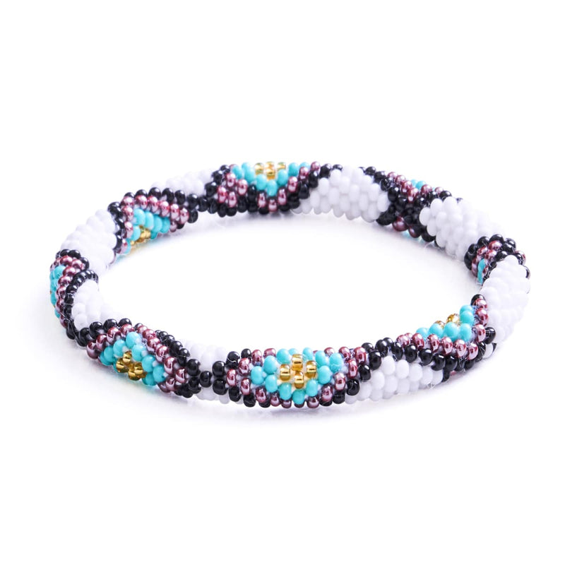 Crystalline | Himalayan Glass Bead Bracelet