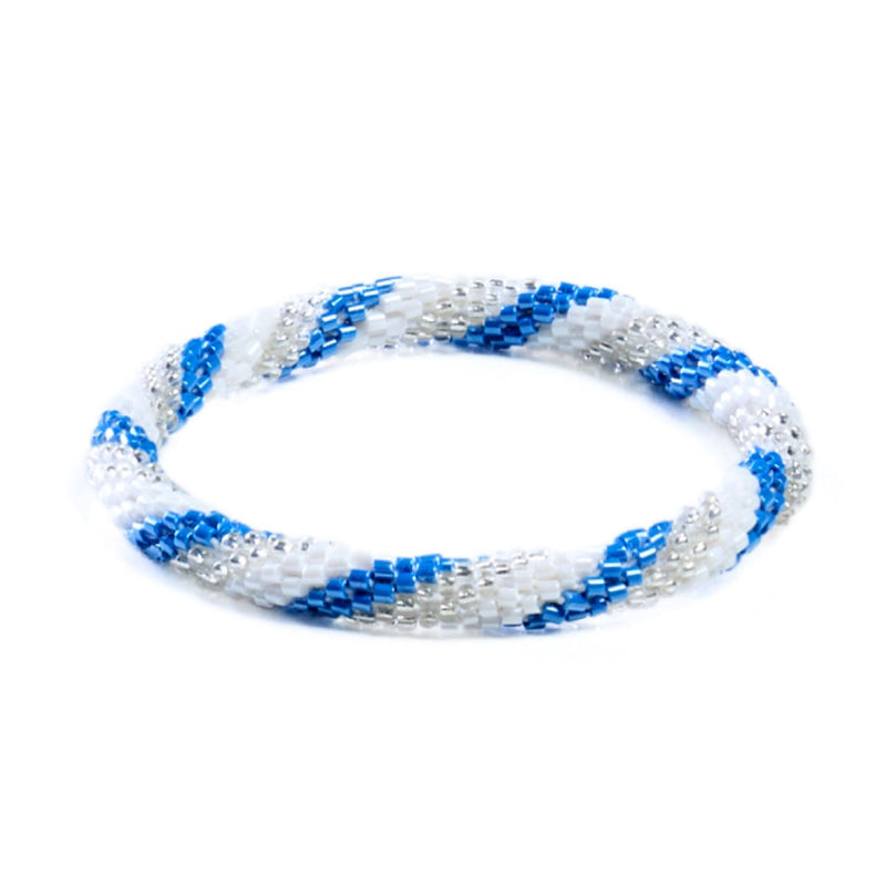 Ouragan | Bracelet de perles de verre de l'Himalaya