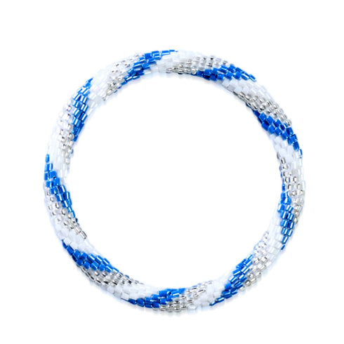 Ouragan | Bracelet de perles de verre de l'Himalaya