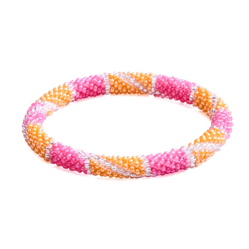 Peppermint | Himalayan Glass Bead Bracelet