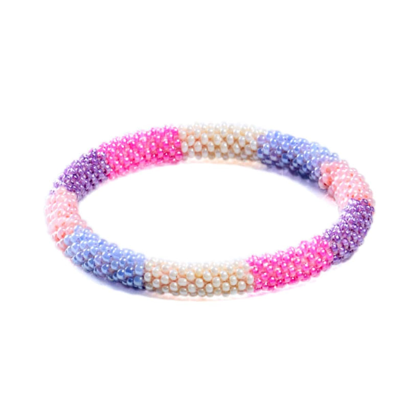 Tarte aux glaces | Bracelet de perles de verre de l'Himalaya