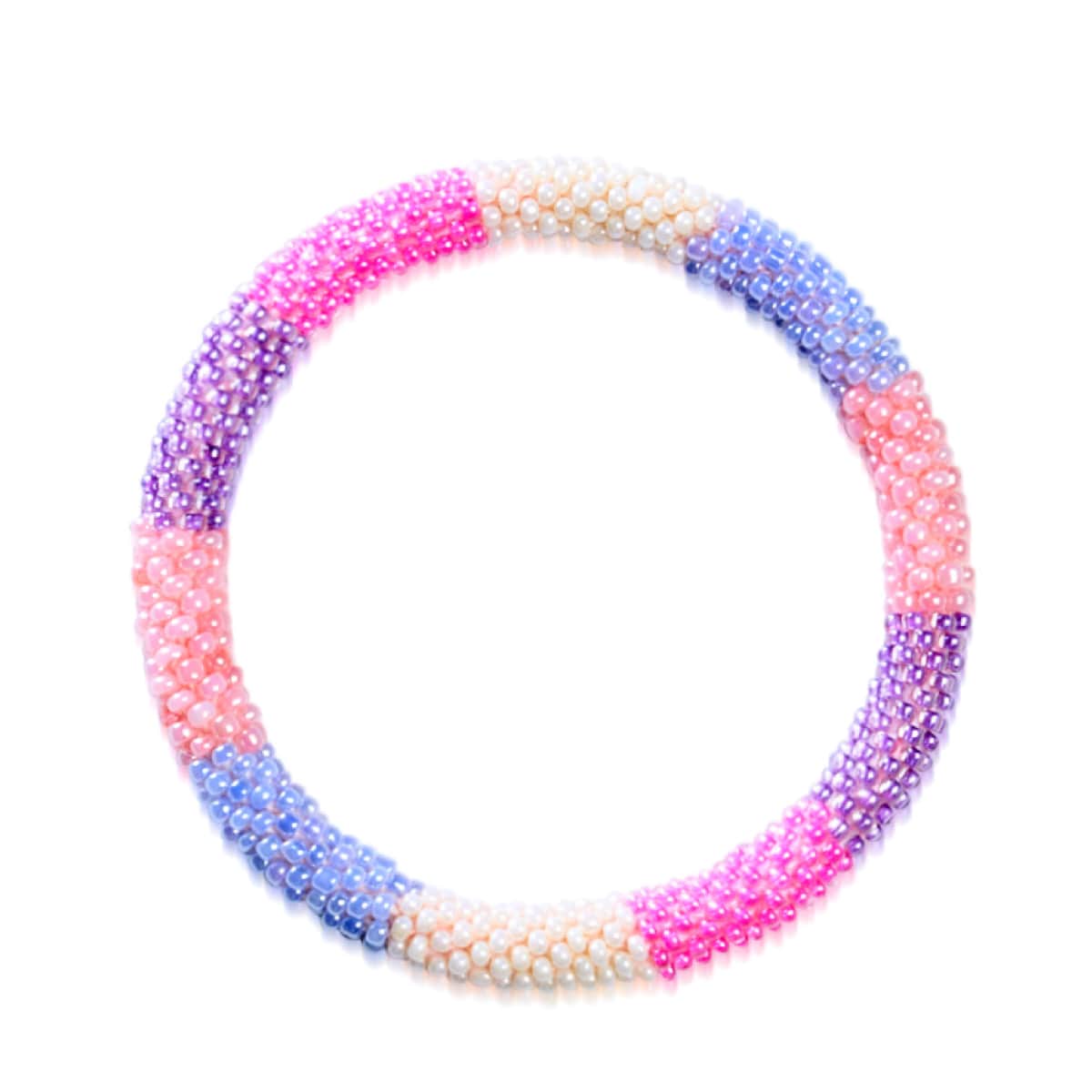 Tarte aux glaces | Bracelet de perles de verre de l'Himalaya