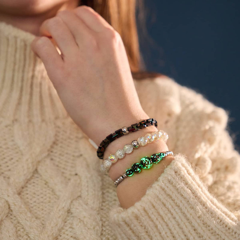 Arc-en-ciel de minuit | Bracelet sablier