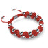 Ruby Chrome Kikiballa Crystal x Red String Vitality Bracelet