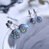 Midnight Confetti Crystal | .925 Sterling Silver | Kikiballa Earrings