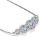 Cristal de confettis | Argent sterling .925 | Collier Fermoir Infini Kikiballa
