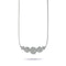 Cristal blanc d'hiver | Argent sterling .925 | Collier Fermoir Infini Kikiballa