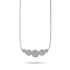 Cristal blanc d'hiver | Argent sterling .925 | Collier Fermoir Infini Kikiballa