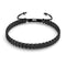 Noir x Gunmetal | Liens Kismet | Collier ras du cou