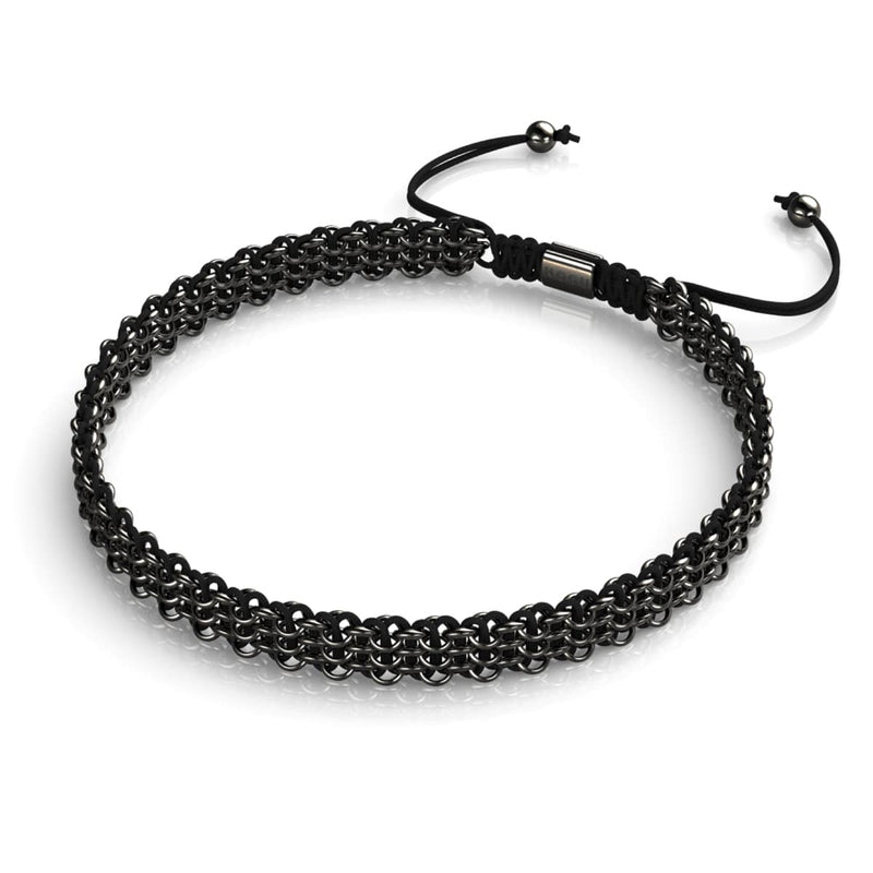 Black x Gunmetal | Kismet Links | Choker Necklace