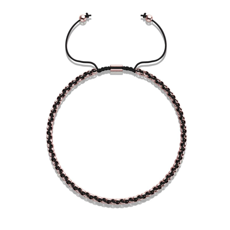 Black x Rose Gold | Kismet Links | Deluxe Choker Necklace